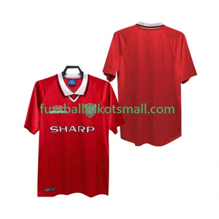 Fußballtrikots Manchester United 1999 2000 Retro Kurzarm Heimtrikotsatz kaufen